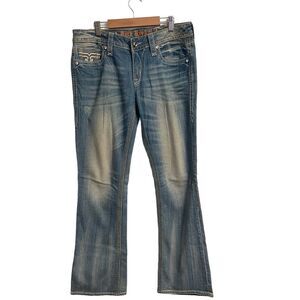 Rock Revival Cameron Boot Cut Jeans Size 31